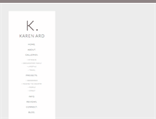 Tablet Screenshot of karenard.com